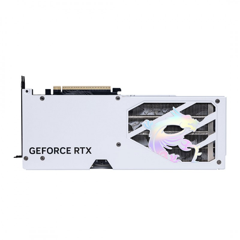 Tarjeta de video MSI GeForce RTX™ 5060 Ti 16G GAMING TRIO OC Blanco – 16GB GDDR7 - Vista 4