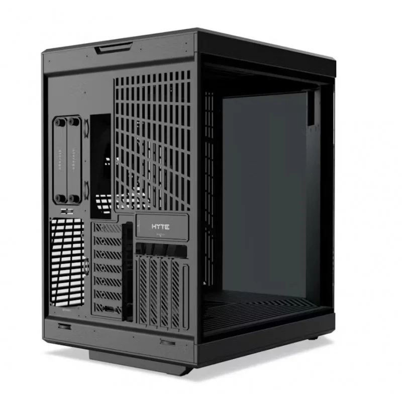 HYTE Y70 Black (PITCH BLACK) LCD 14.5" 2.5K infinite touch, ATX con Riser PCIe 4.0 Incluido CS-HYTE-Y70TI-BB - Vista 2