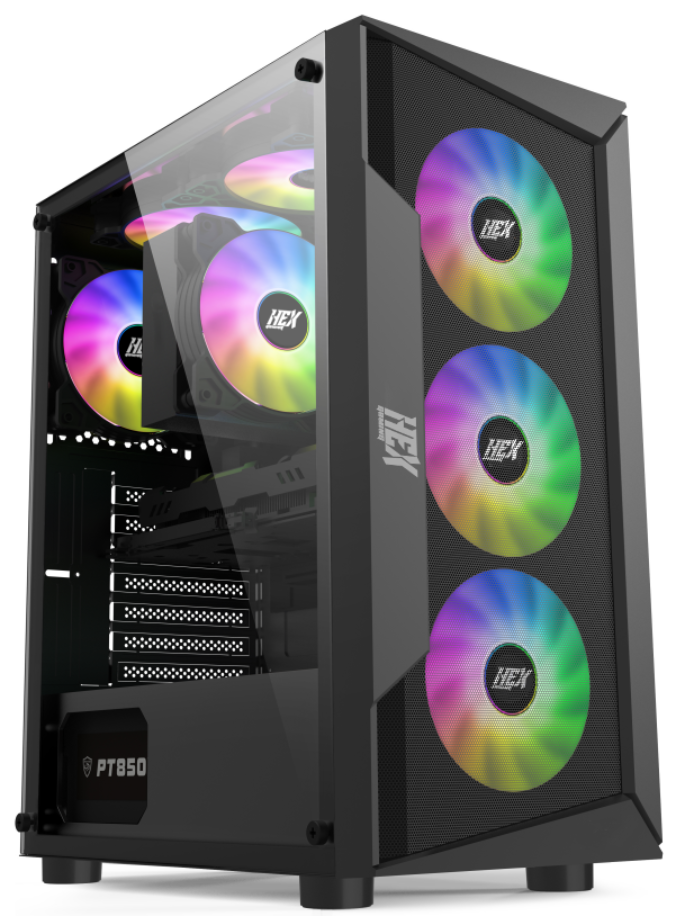 PC Gamer RTX 5060 TI 8GB Ryzen 7 5700 B550M WIFI+BT 32GB RAM DDR4 1TB SSD