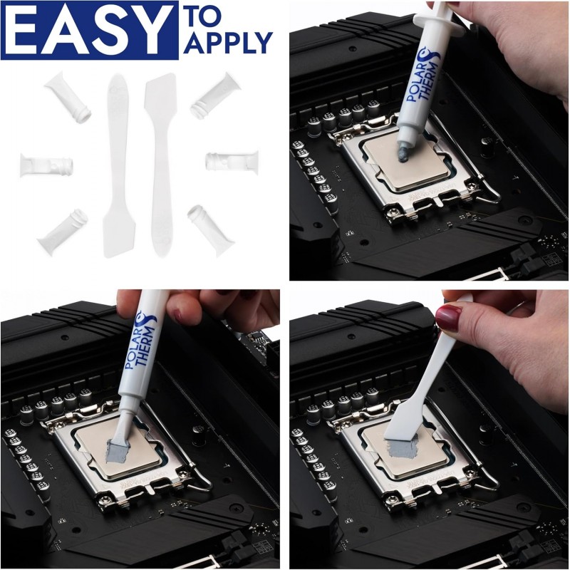 Pasta Térmica Thermal Grizzly Polartherm X-8 10gr Alta Conductividad vista 3