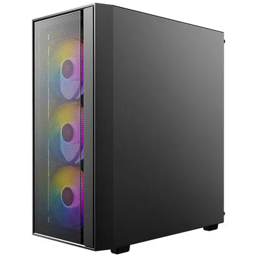 Gabinete Antec AX65 ARGB - 4 Ventiladores incluidos vista 3
