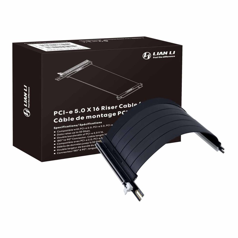 Cable Extensor Riser Lian Li PCIe 5.0 vista 1