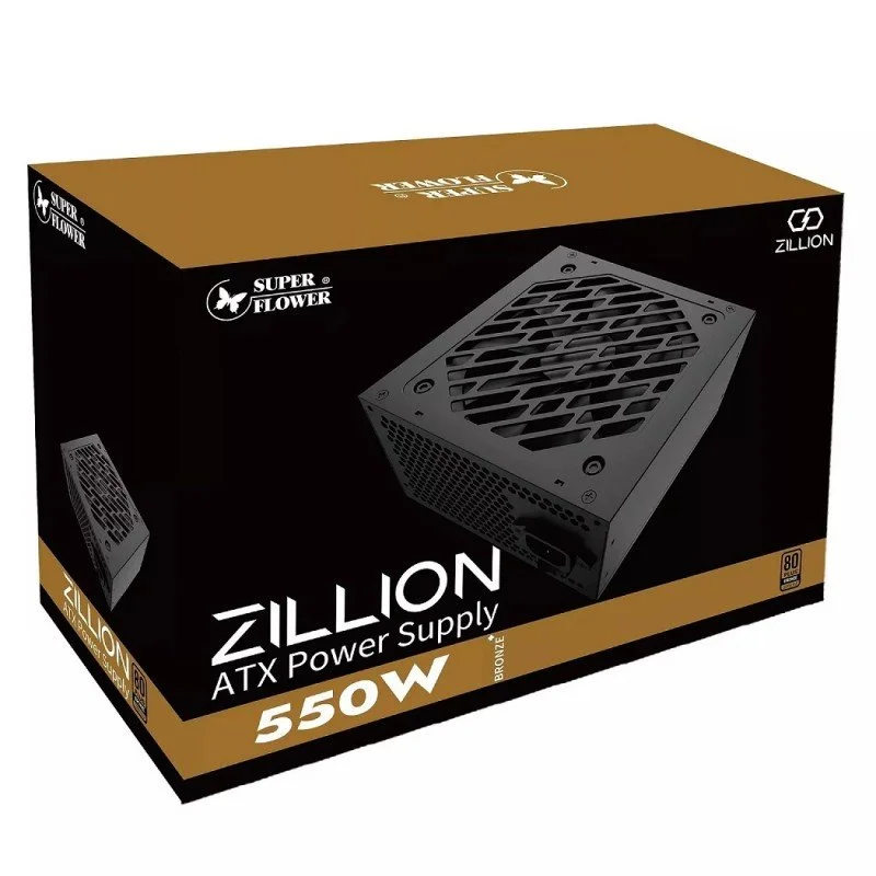 Fuente de Poder Zillion DB Bronze 550W