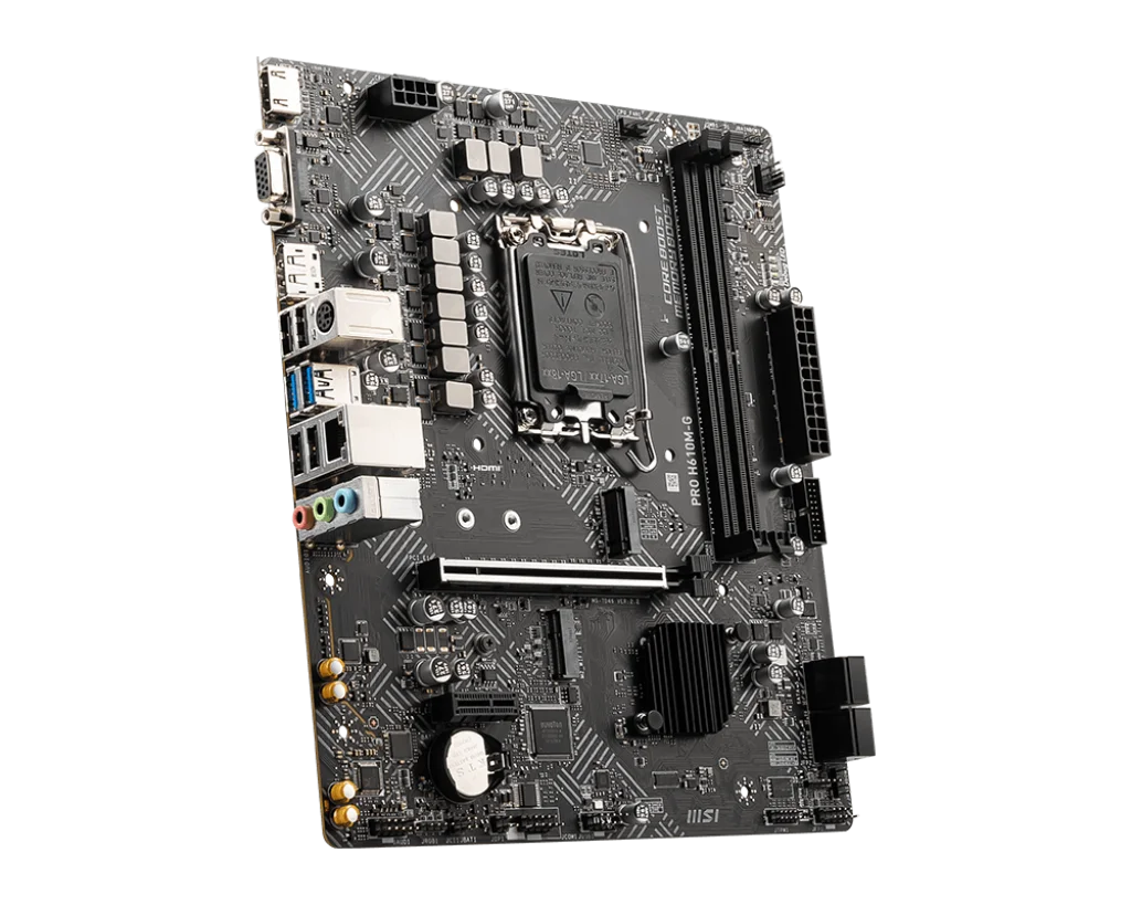 Placa Madre PRO H610M-G LGA1700 DDR5 vista 4