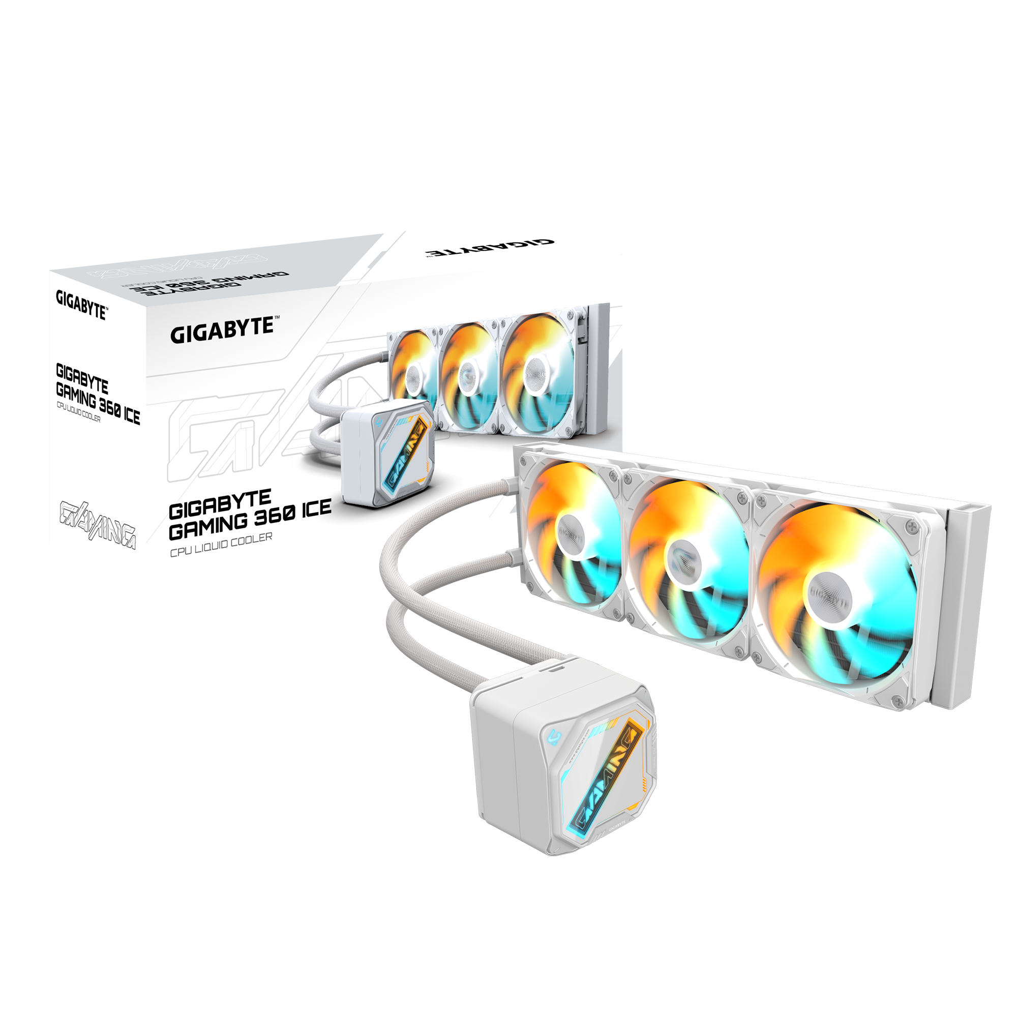 Refrigeración Líquida Gigabyte Gaming 360 ICE ARGB AIO para Intel/AMD - Vista 5