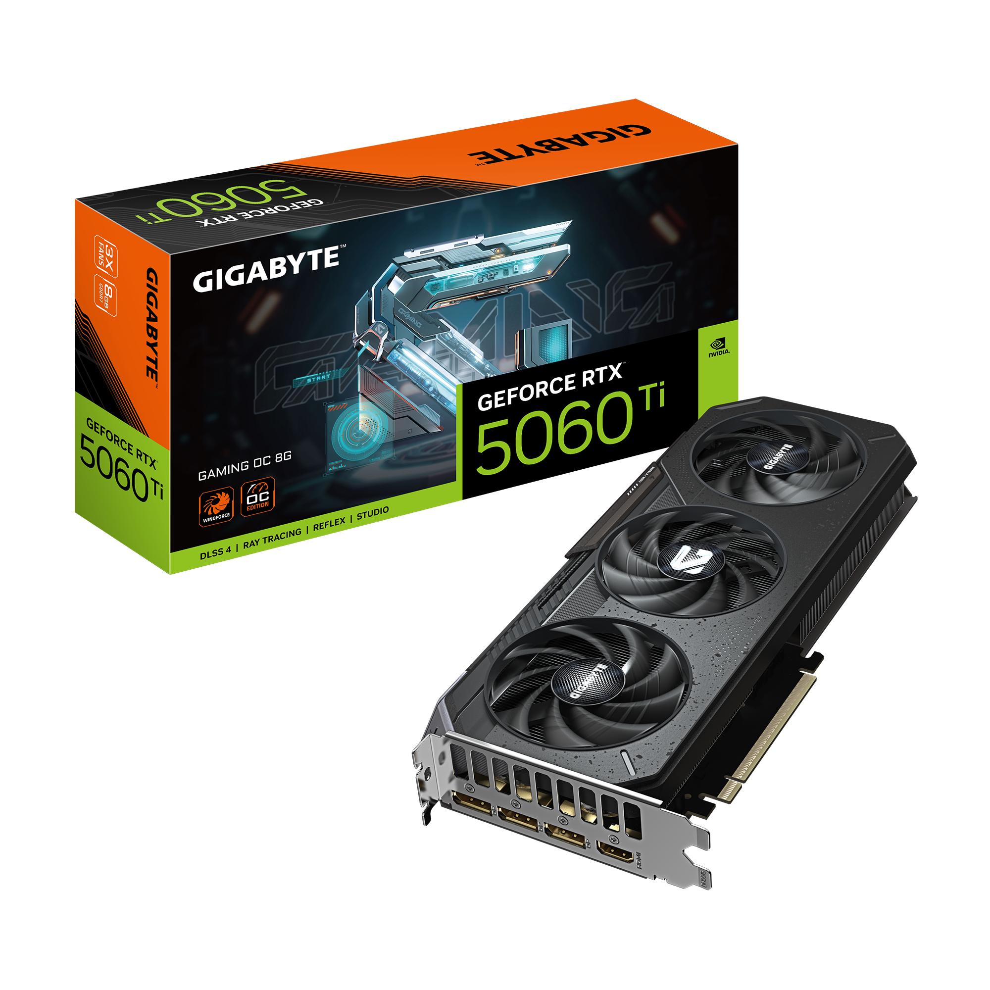 Tarjeta de video GeForce RTX™ 5060 Ti GAMING OC 8G