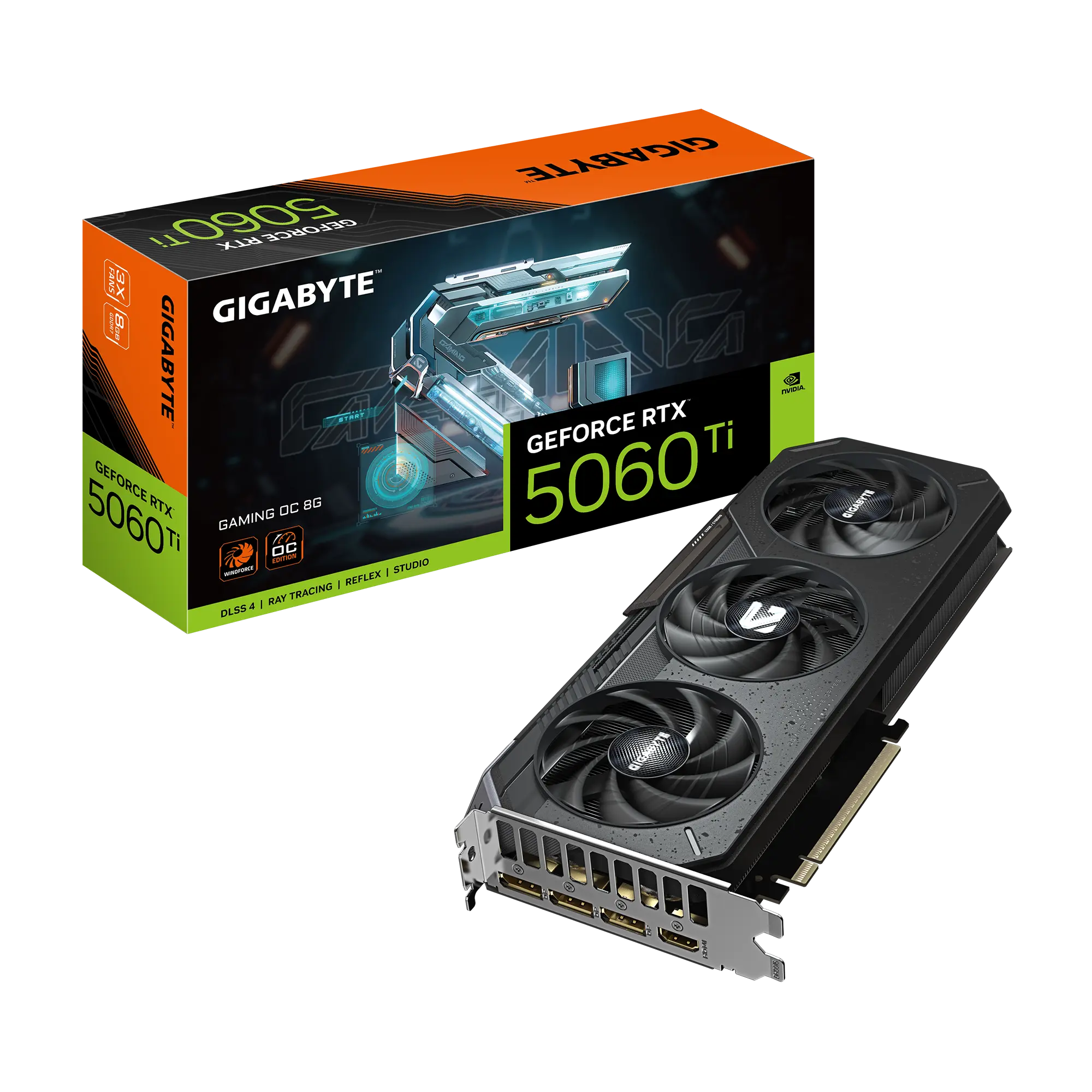 Tarjeta de video GeForce RTX™ 5060 Ti GAMING OC 8G vista 1