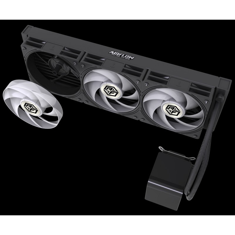 Refrigeración Líquida COSMOS CryoVision 777 Black 360mm con Pantalla AMOLED 2K vista 5