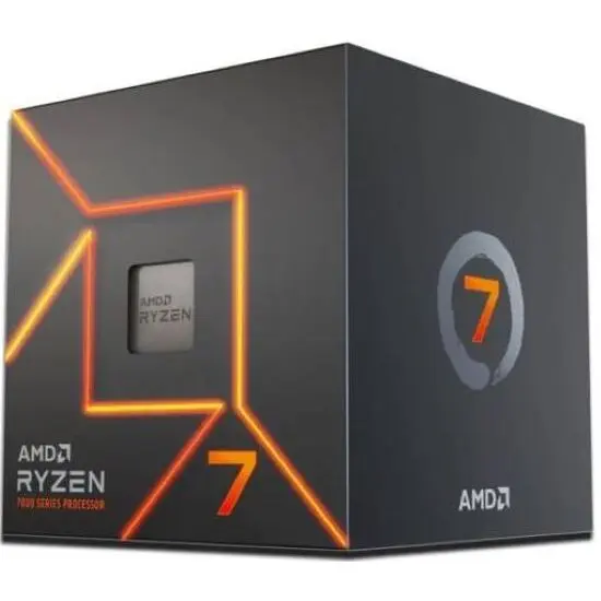 CPU AMD - Socket AM5 - Ryzen 7 7700 - 3.8 GHz - 8 núcleos (100-000000592BOX)