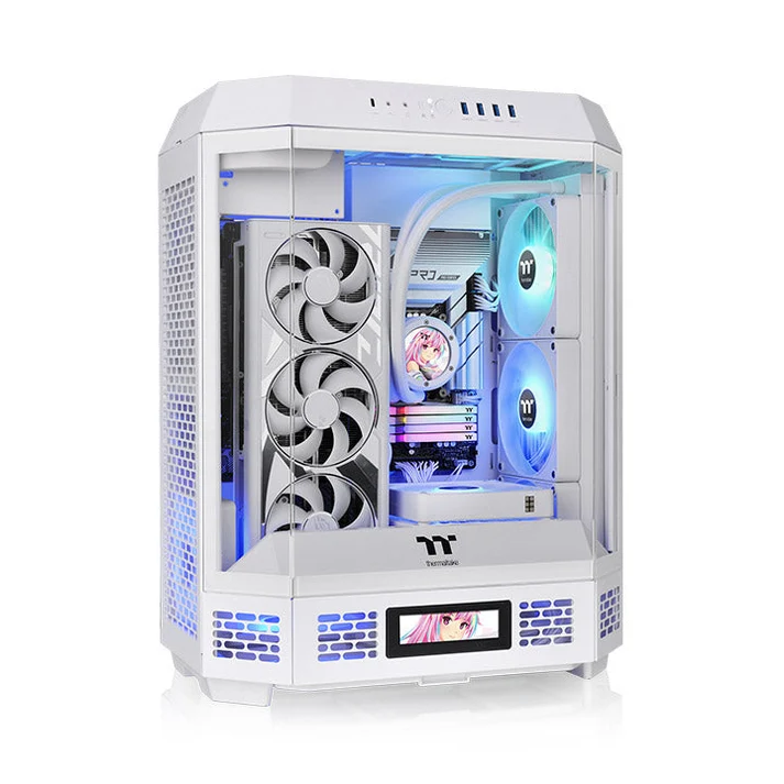 Gabinete Gamer Thermaltake The Tower 600 White Mid Tower