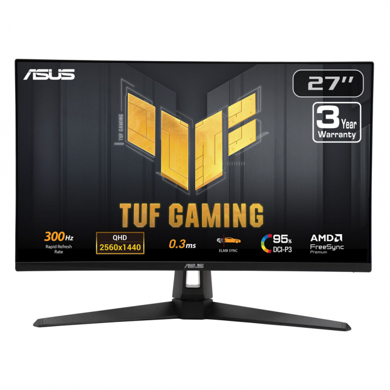 Monitor ASUS TUF 27'' VG27AQL5A QHD 210Hz IPS AMD FreeSync & G-Sync Compatible vista 1