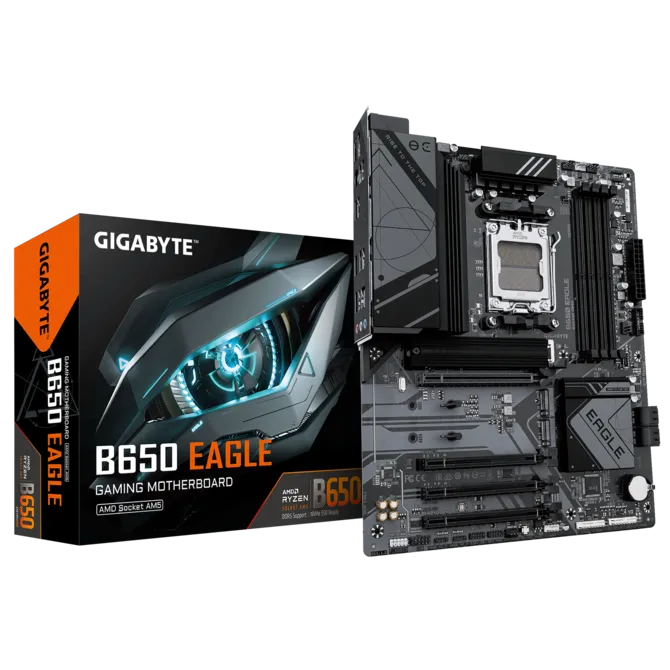Placa Madre Gigabyte B650 EAGLE AM5 ATX DDR5 Ryzen 7000 8000 9000