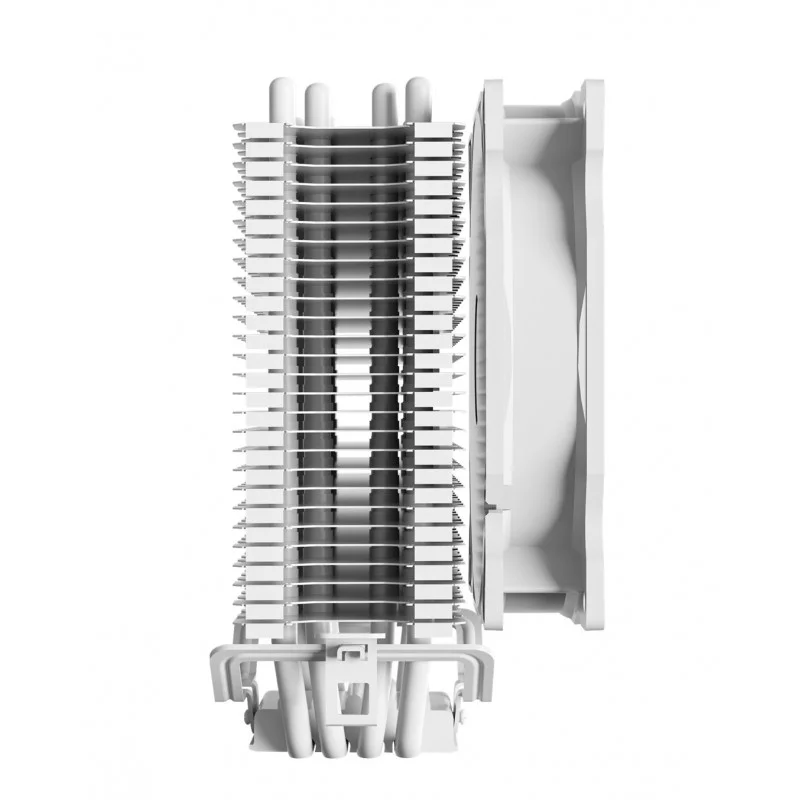 Cooler Airflow 412 WHITE 4 Heatpipes AMD AM5, AM4 LGA 1700, 115x up to 180w vista 3