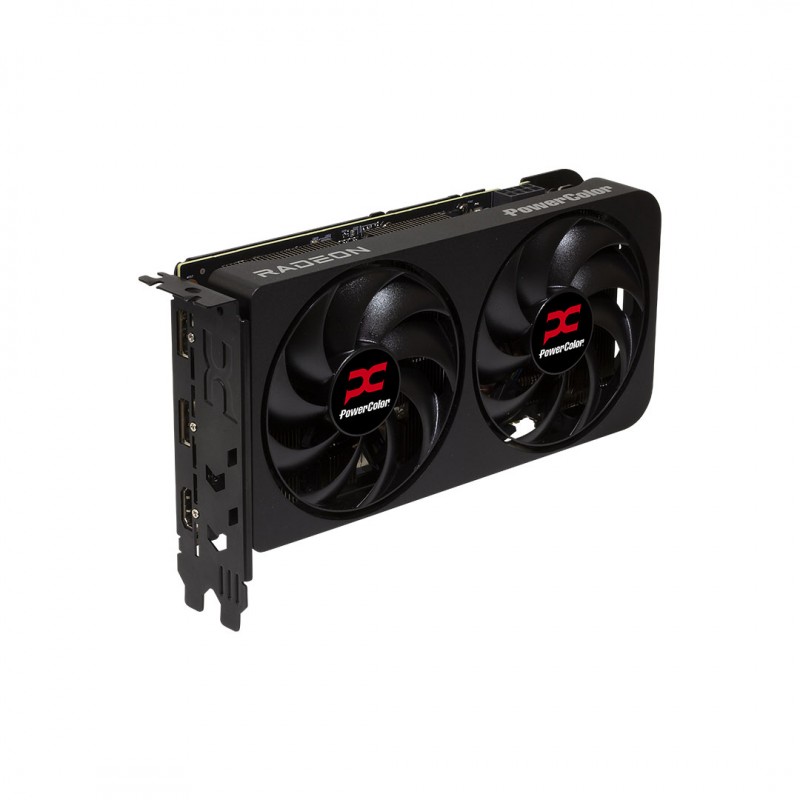 Tarjeta de Video PowerColor RX 9060 XT 16GB GDDR6 Reaper Dual Fan PCIe 5.0 vista 2