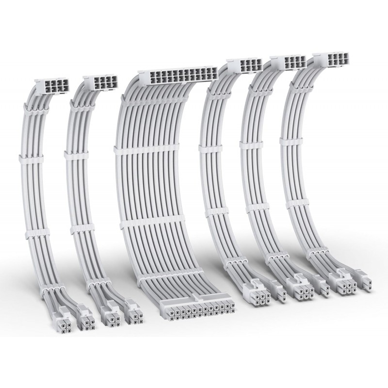 Kit Extensión de Cables PSU EZDIY-FAB V2 Blanco 300mm vista 5