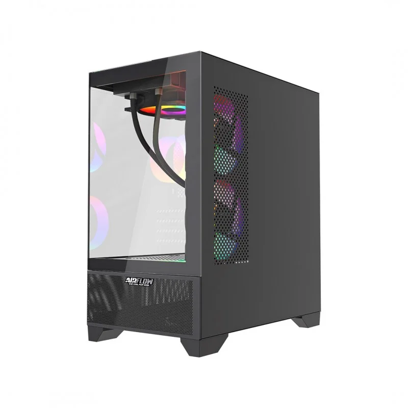 Gabinete Airflow 10D10 Negro - Vista 2