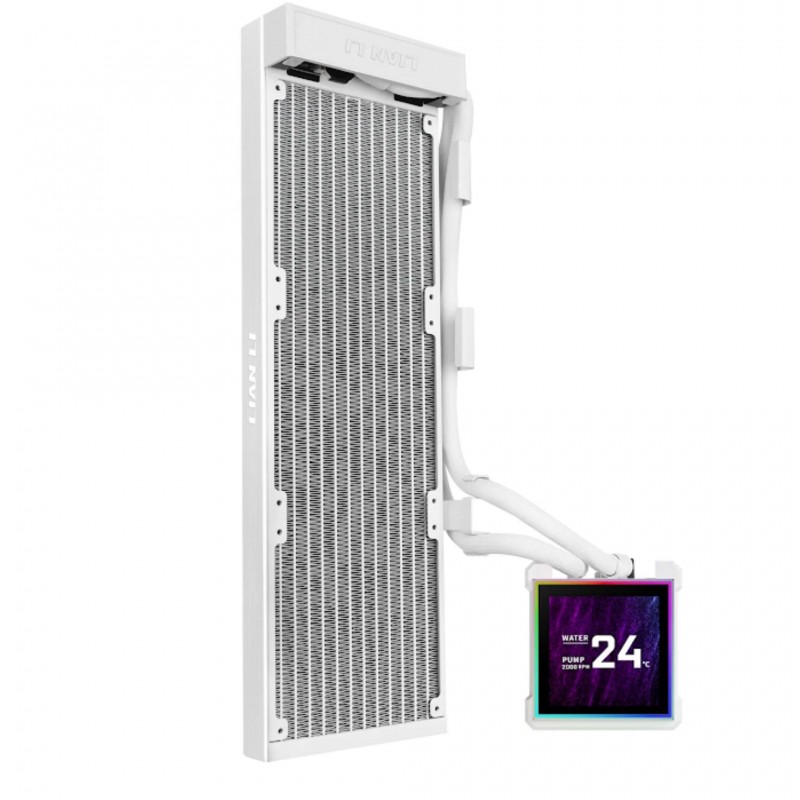 Refrigeración Líquida Lian Li Hydroshift II LCD-S 360TL Blanco vista 2