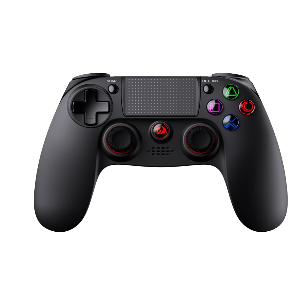 Gamepad Inalámbrico Redragon Juno Multiplataforma con Panel Táctil y Vibración