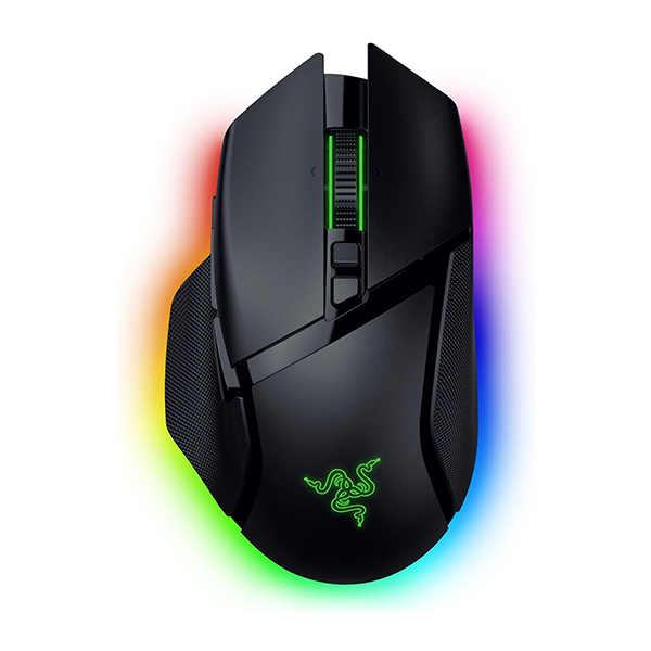 Mouse Gamer Razer Basilisk V3 Pro 35K – Inalámbrico – 35,000 DPI – RGB Chroma – Negro [RZ01-05240100-R3U1]