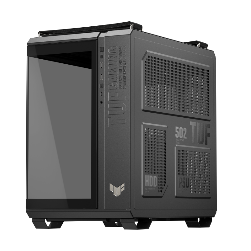 Gabinete ASUS TUF Gaming GT502 Horizon Black (Mid Tower) - Vista 3