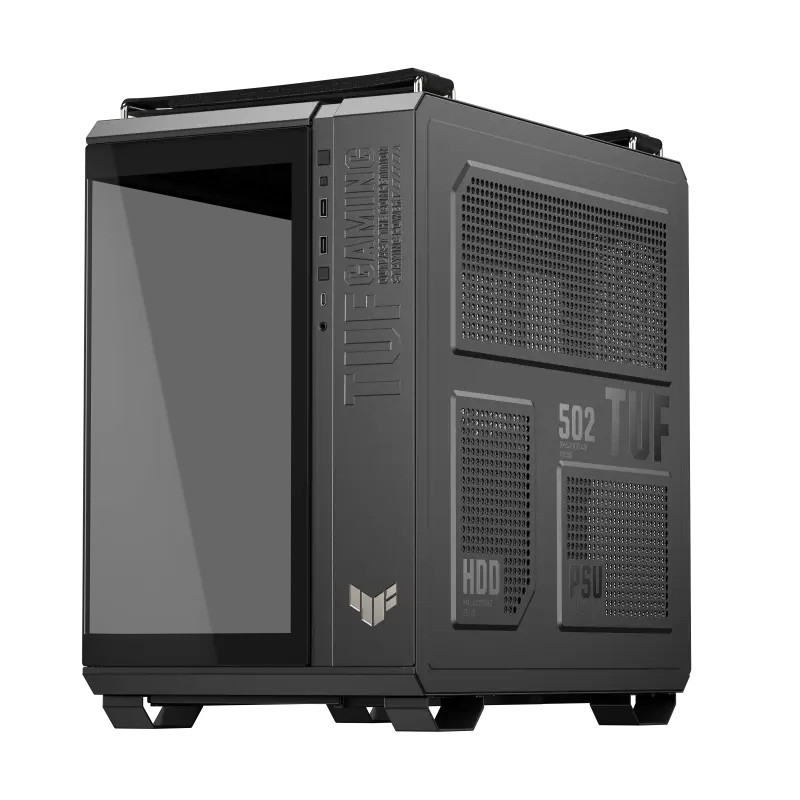 Gabinete ASUS TUF Gaming GT502 Horizon Black (Mid Tower) vista 3