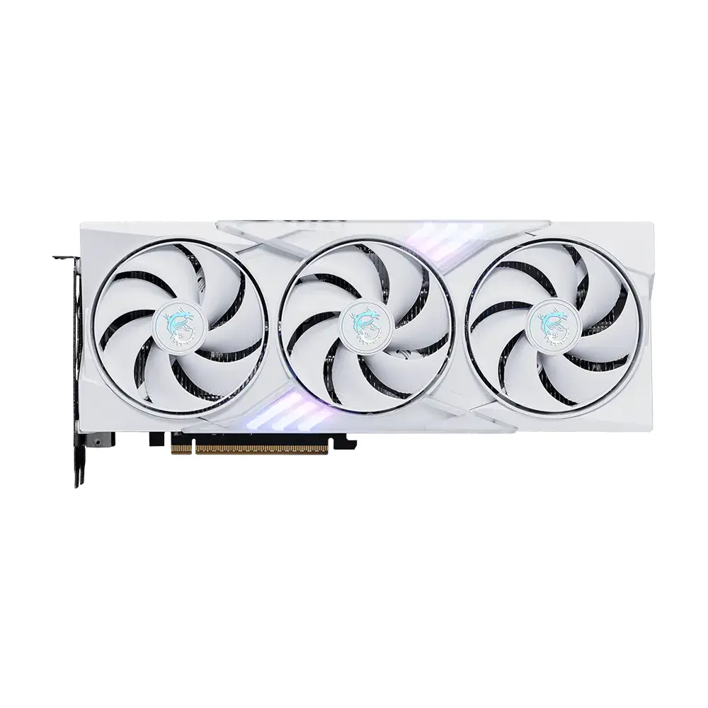 Tarjeta de Video MSI Gaming Trio OC White GeForce RTX 5060 8GB GDDR7 PCIe 5.0 vista 2
