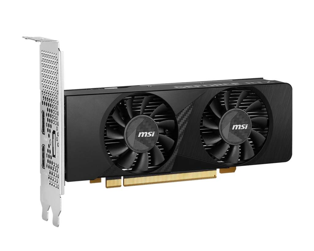 Tarjeta de Video MSI GeForce RTX 3050 LP 6G OC vista 4