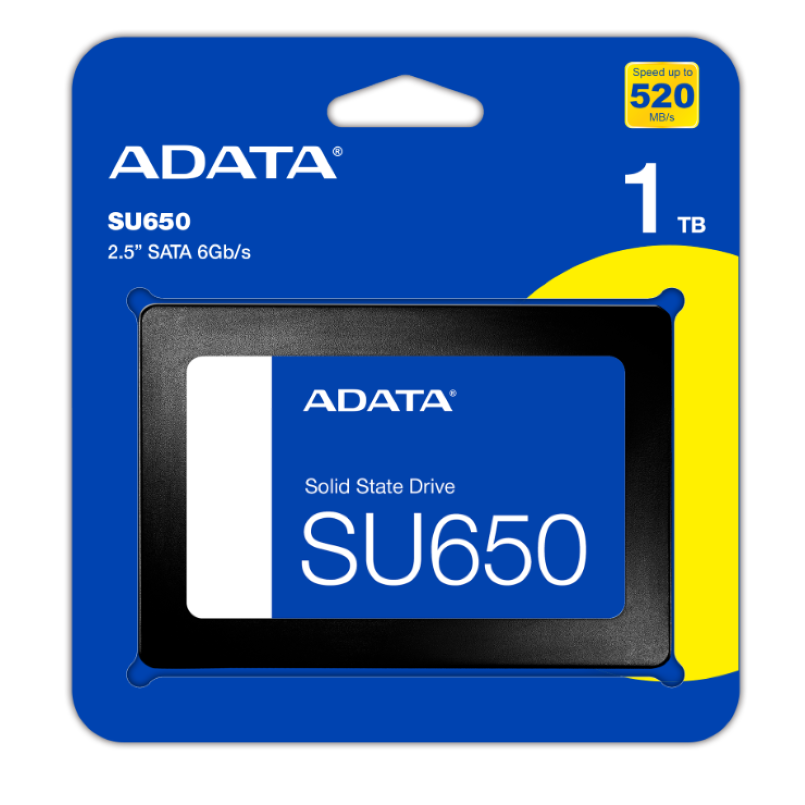 SSD ADATA Ultimate SU650 1TB 2.5" SATA III vista 1