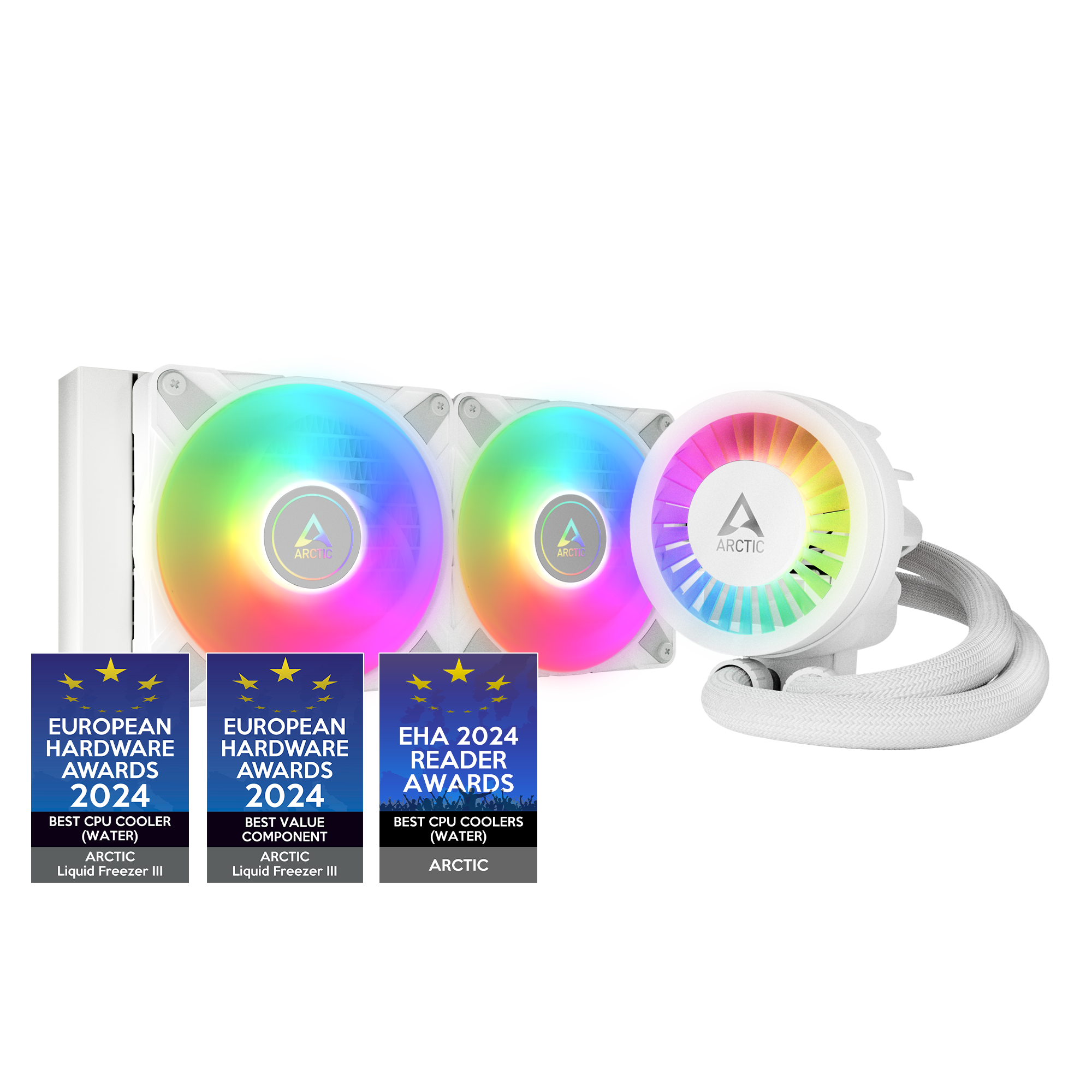 Arctic Liquid Freezer III 240 A-RGB (White)