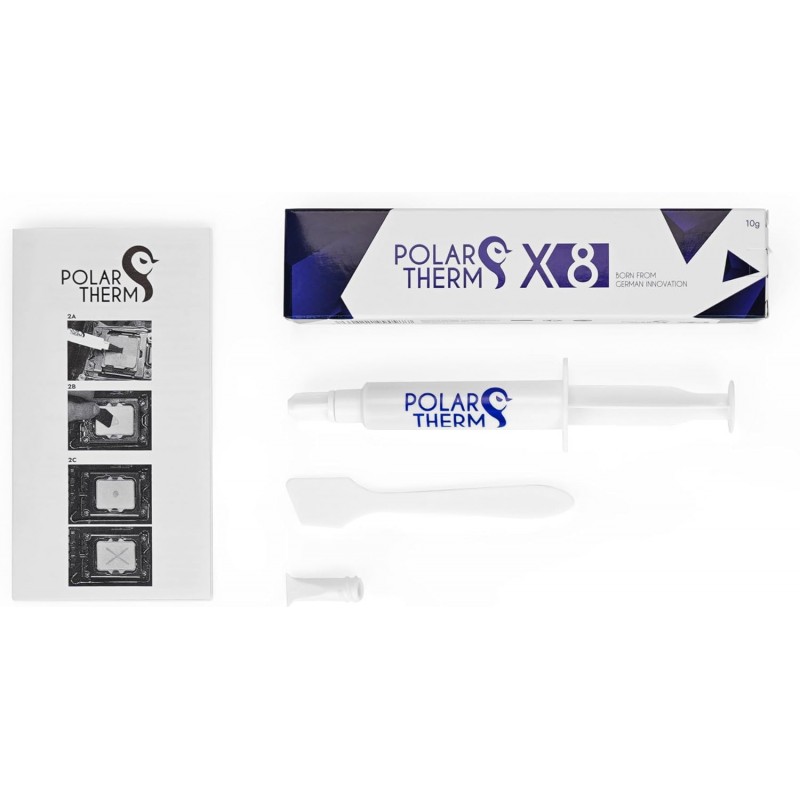 Pasta Térmica Thermal Grizzly Polartherm X-8 10gr Alta Conductividad vista 4