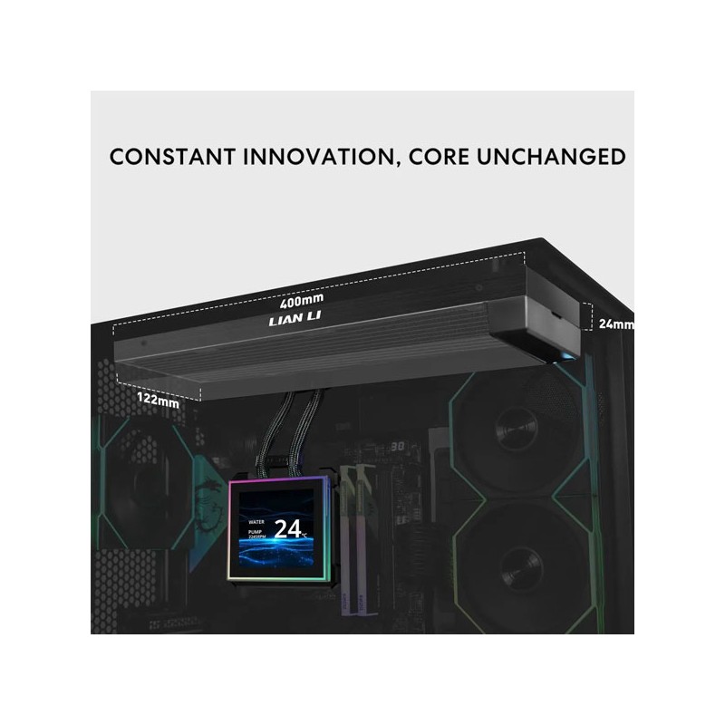 Refrigeración Líquida Lian Li Hydroshift II LCD-S 360TL vista 2