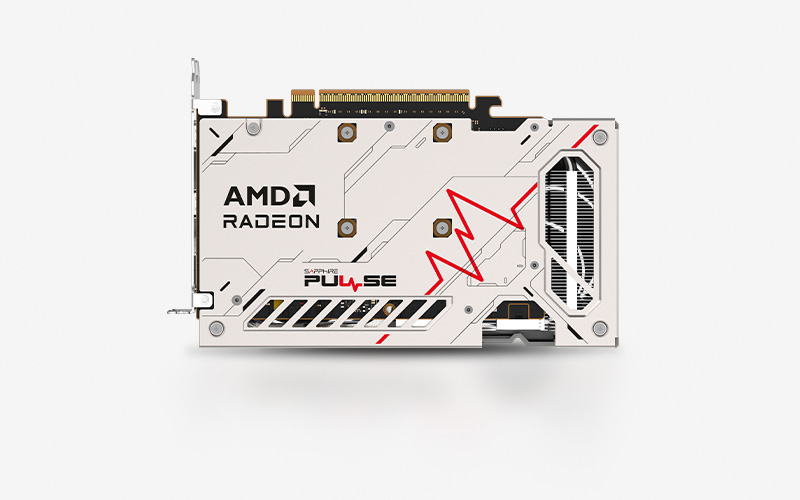 Tarjeta de video SAPPHIRE PULSE AMD Radeon RX 9060 XT 8GB vista 3