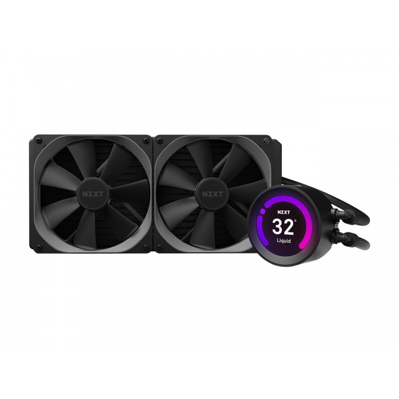 Refrigeración Líquida NZXT Kraken Z63 280mm con Pantalla LCD vista 3