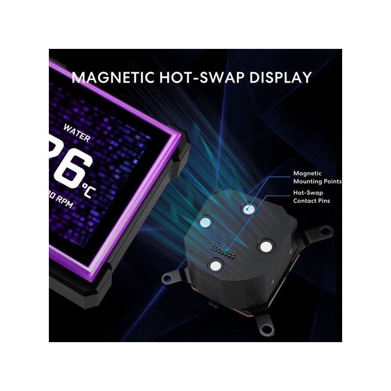 Refrigeración Líquida Lian Li Hydroshift II LCD-S 360TL vista 4