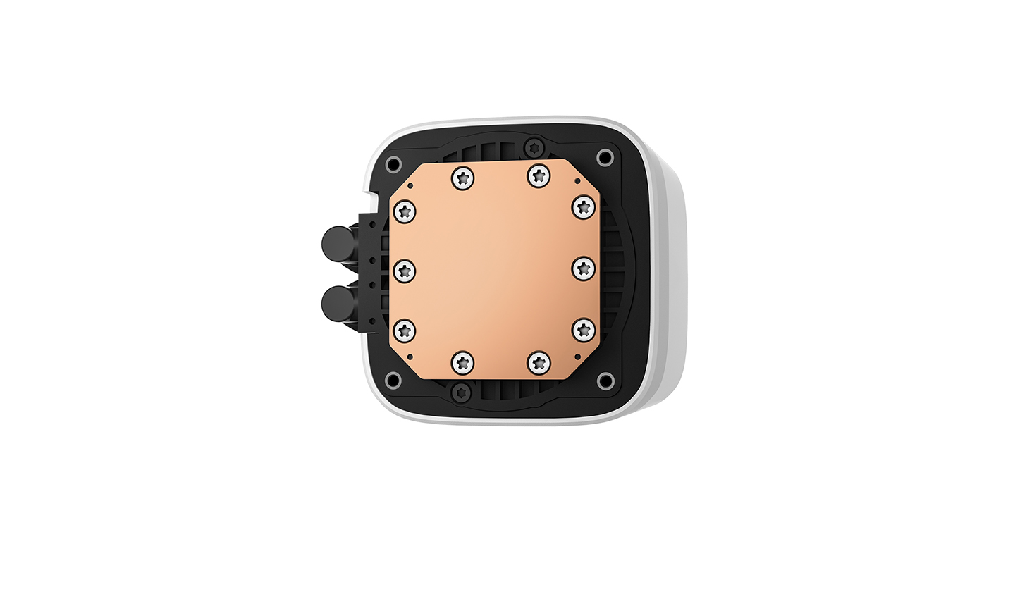 Refrigeración Líquida DeepCool LE240 WH V2 Blanca ARGB 240mm PWM vista 2