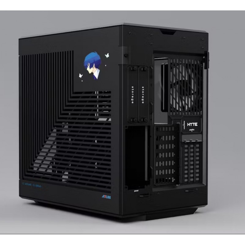 Gabinete HYTE Y60 Persona 3 con Ventiladores 3x120mm vista 2