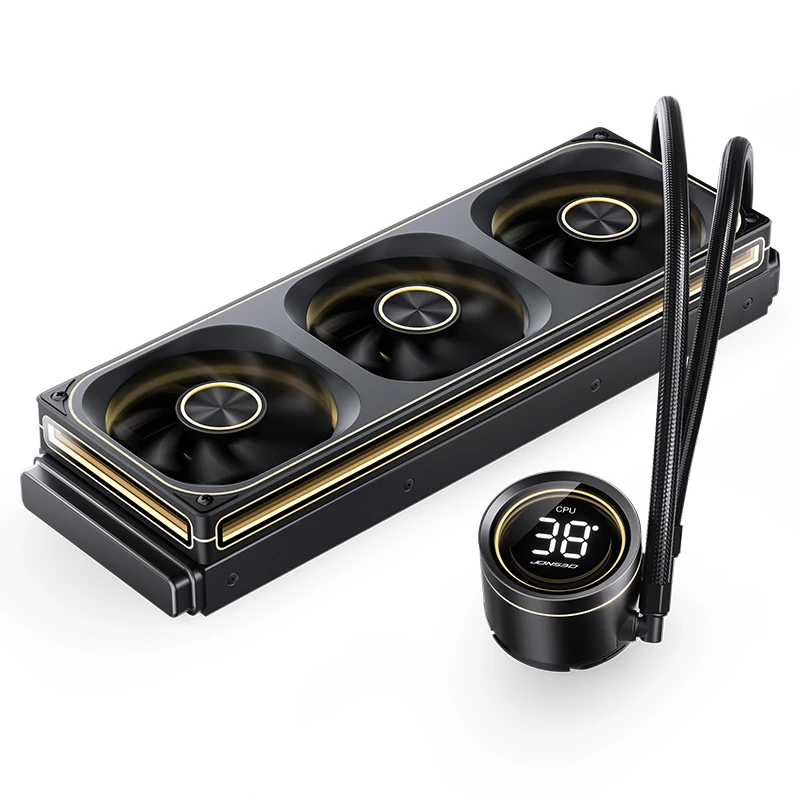 Refrigeración Líquida JONSBO TH-360 Black – AIO 360mm para CPU Intel y AMD vista 4