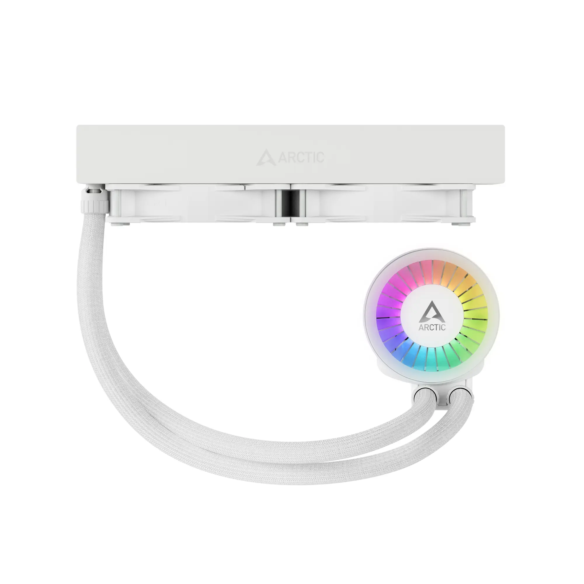 Arctic Liquid Freezer III 240 A-RGB (White) vista 3