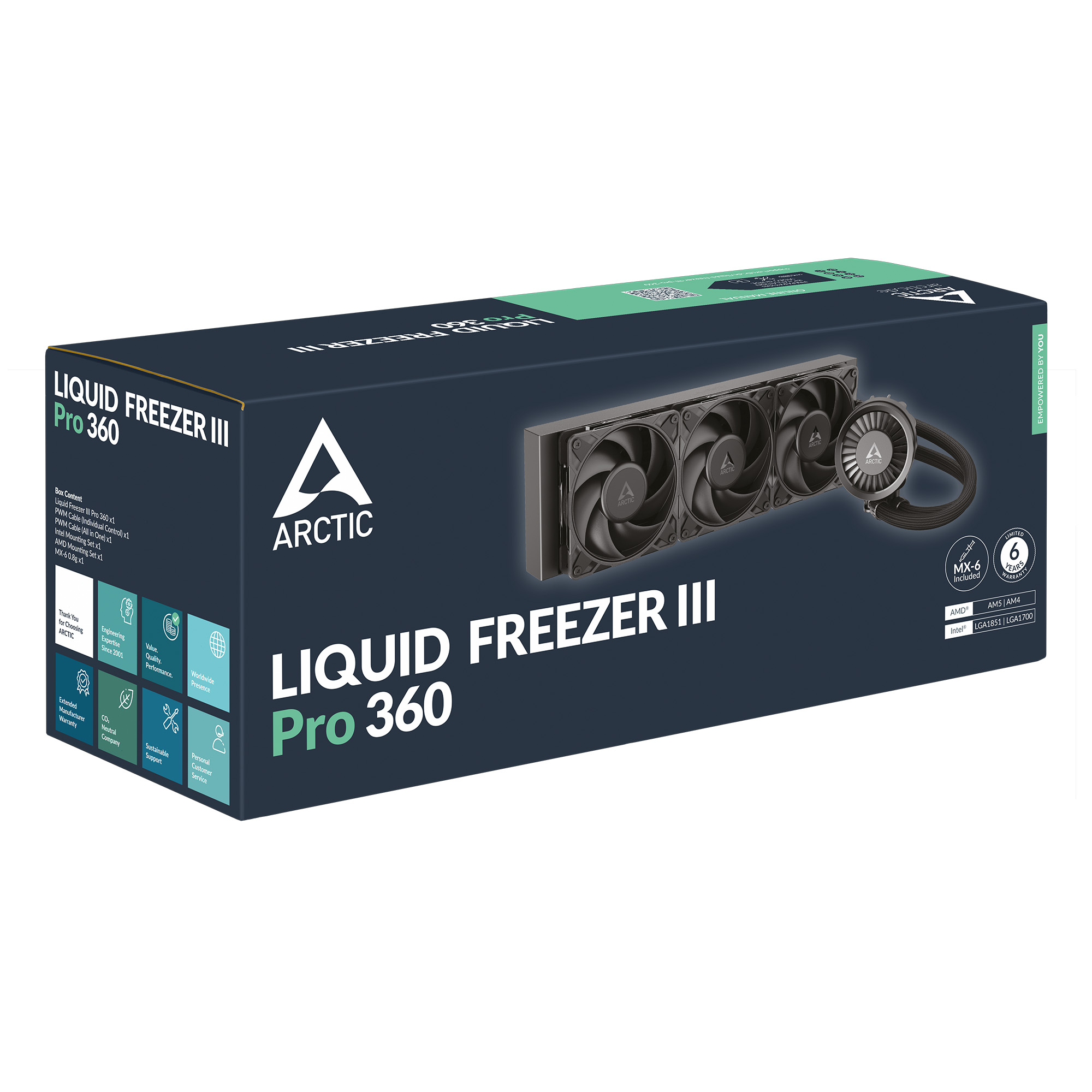 Refrigeración Liquida Arctic Liquid Freezer III Pro 360 Black - Vista 5