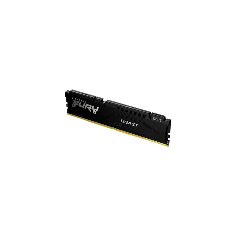 Memoria Ram Kingston Fury Beast BLACK DDR5 16GB 5600Mhz vista 1