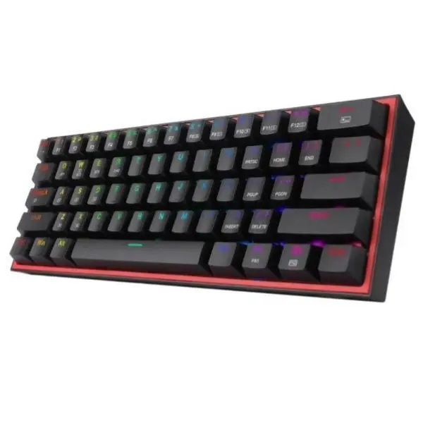 Teclado Mecánico Redragon Fizz Pro Black RGB Wireless K616-RGB vista 2