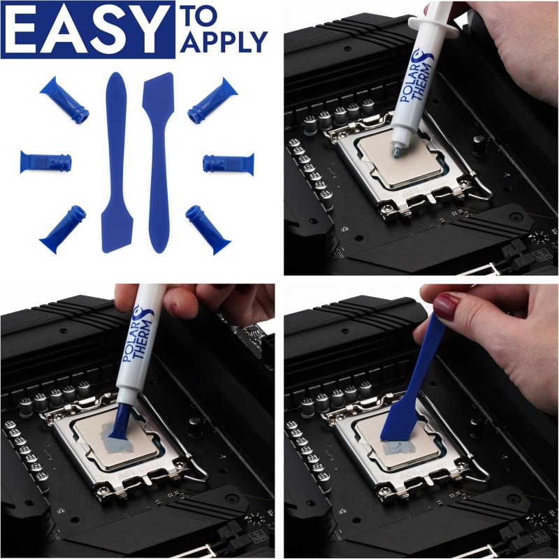 Pasta Térmica Thermal Grizzly Polartherm X-10 2gr vista 3