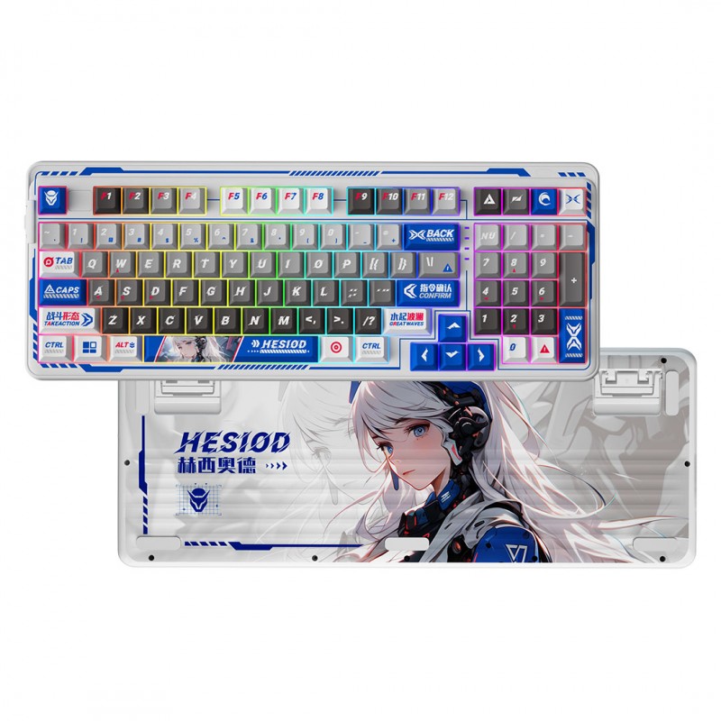 Teclado Mecánico Dareu A98 HESIOD 98% RGB Inalámbrico vista 1
