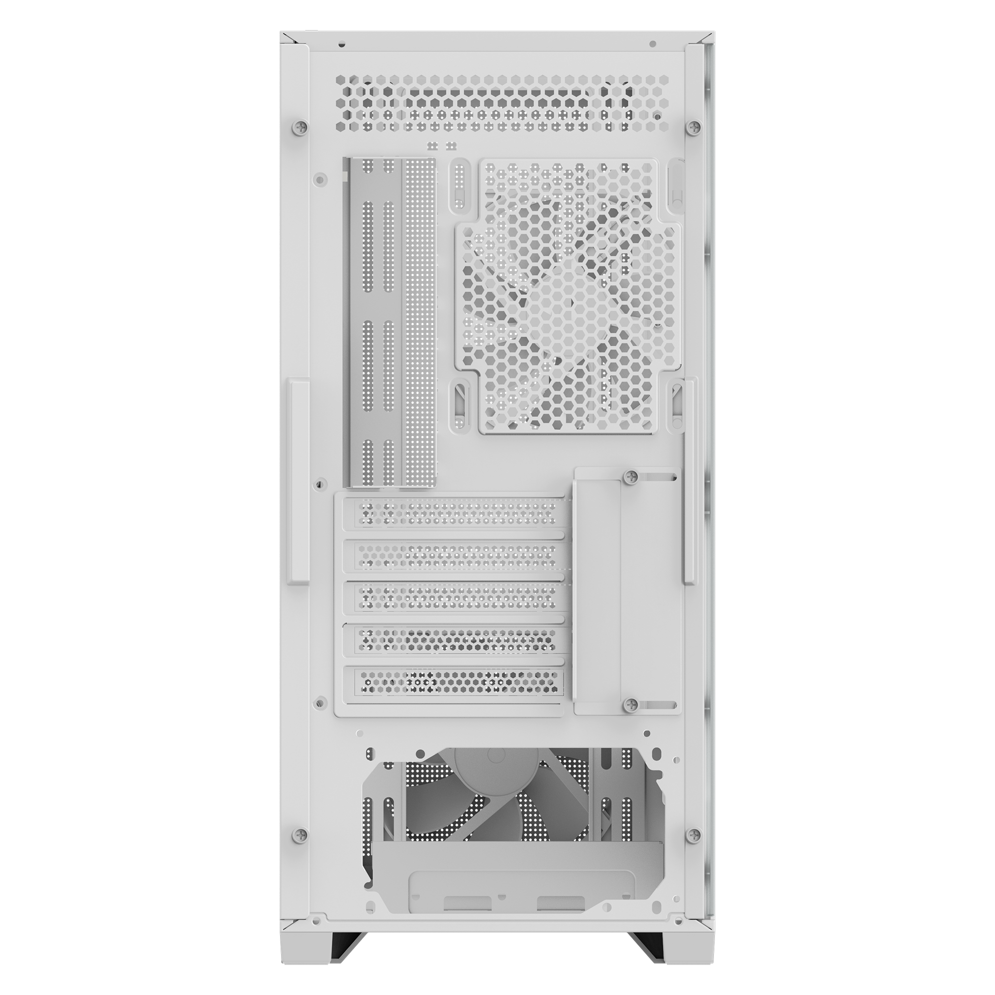 Gabinete GIGABYTE C102 ICE Blanco vista 4