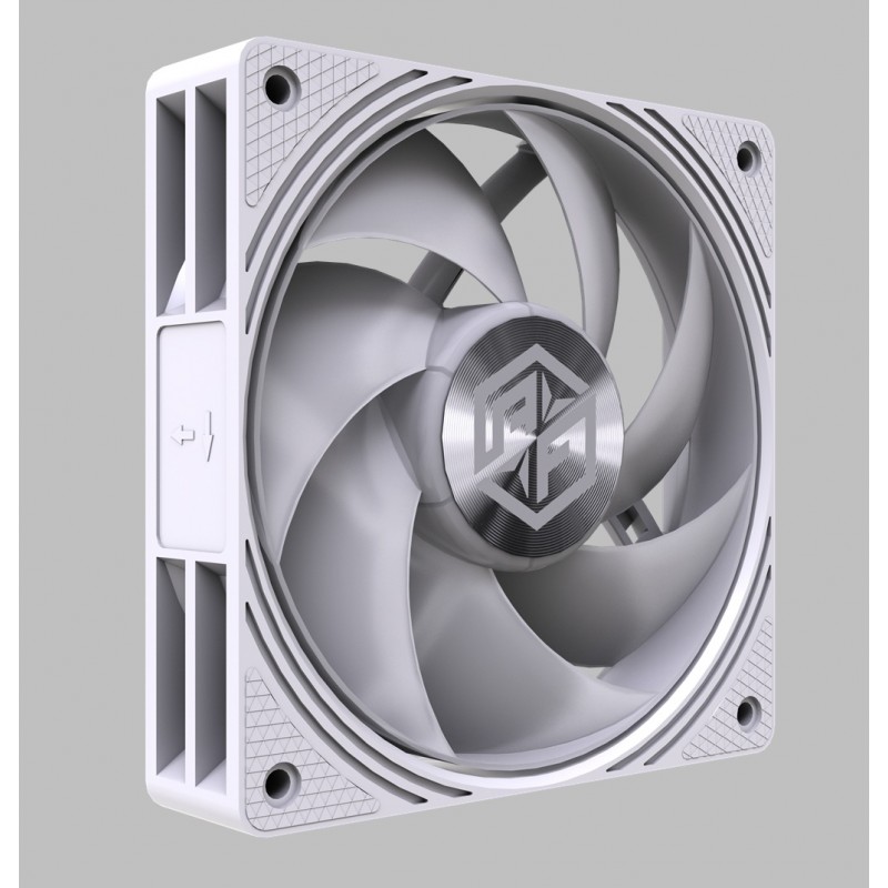 Kit 3 Ventiladores Airflow CSF800 White ARGB 120mm Alto Rendimiento vista 3