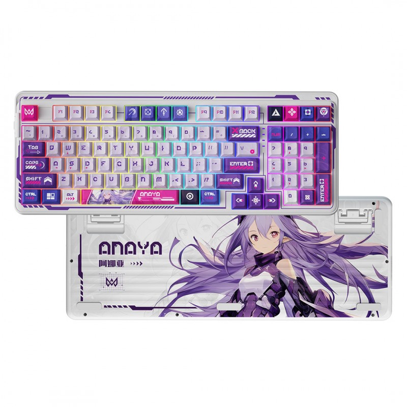 Teclado Mecánico Dareu A98 ANAYA 98% RGB Inalámbrico vista 1