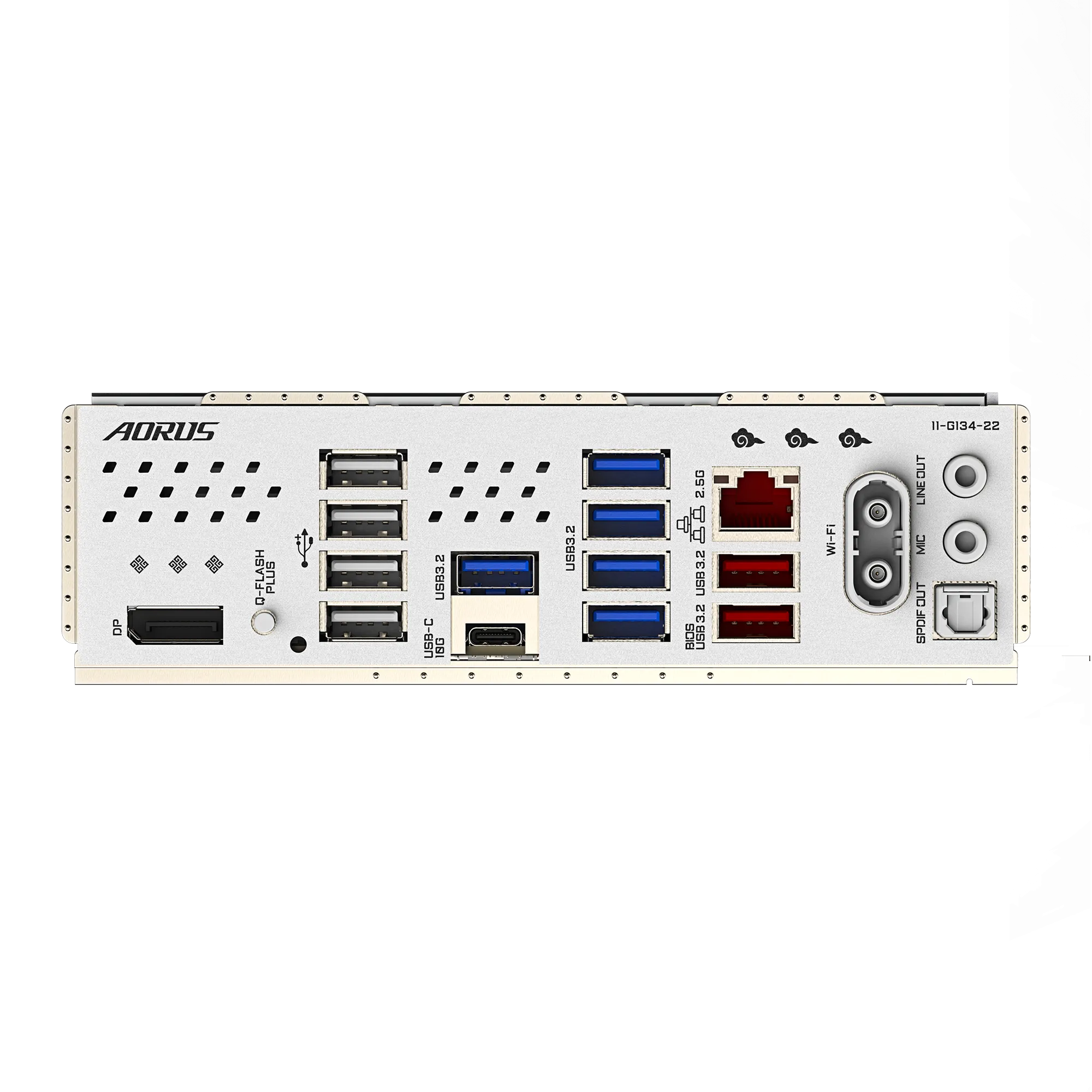 Placa Madre Gigabyte B850M AORUS ELITE WIFI7 ICE-P – AM5 / DDR5 / PCIe 5.0 / Wi-Fi 7 vista 3