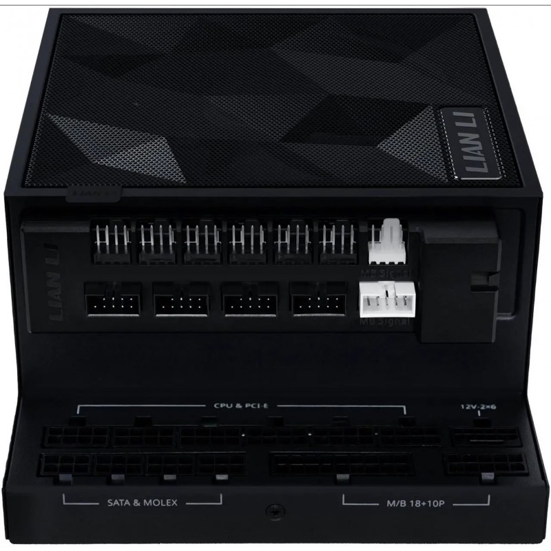 Fuente de Poder LIAN LI EDGE 1000W 80+ GOLD Modular Black vista 2