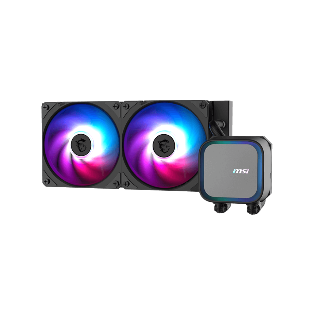 Refrigeración Líquida MSI MAG CoreLiquid A13 ARGB 240mm Black Compatible Intel y AMD vista 1