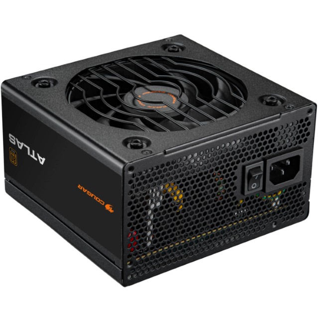 Fuente de Poder Cougar Atlas 750 2024 750W 80 Plus Bronze ATX No Modular vista 2